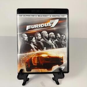 Furious 7 (4K Ultra HD + Blu-ray, 2017, 2-Disc set + Digital copy) Clean